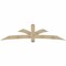 Ekena Millwork Davenport Rough Sawn Timber Gable Bracket, Douglas Fir, 108"W x 27"H x 4"D x 6"F, 6/12 Pitch GBW108X27X0406DAV00RDF - alternate 1